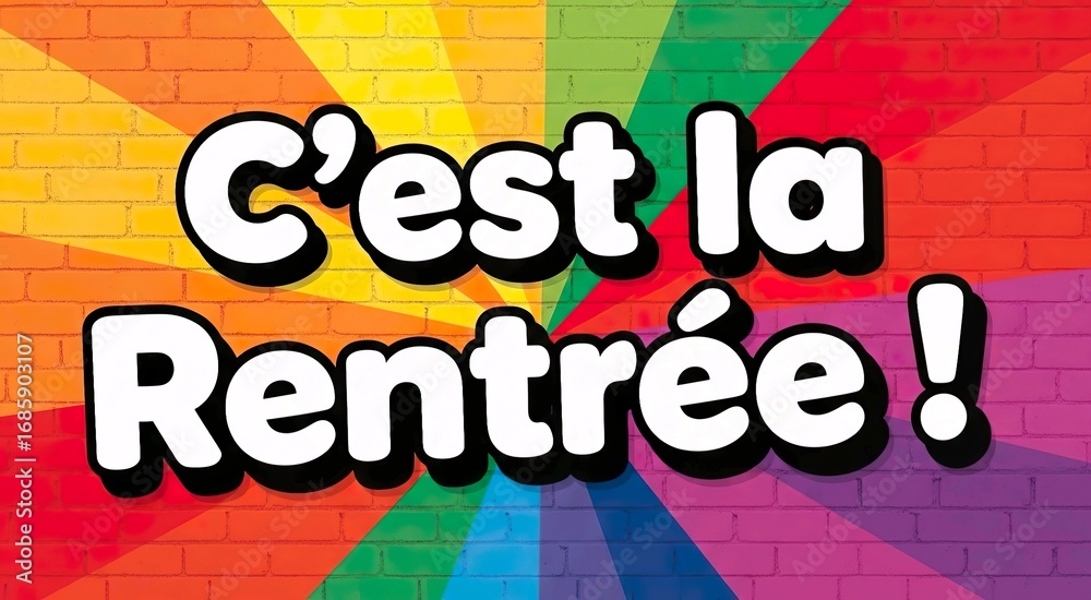 Obraz premium C'est la rentrée 
