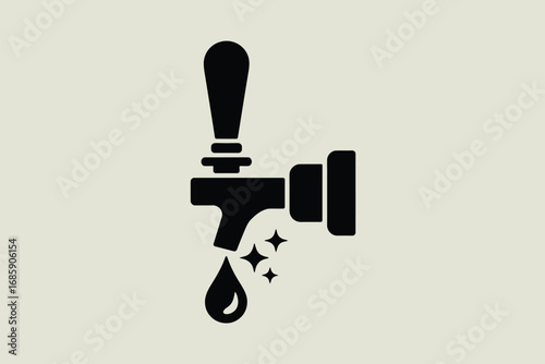 Beer tap brewery bar pub drink alcohol craft beer beverage draft liquid pour foam
