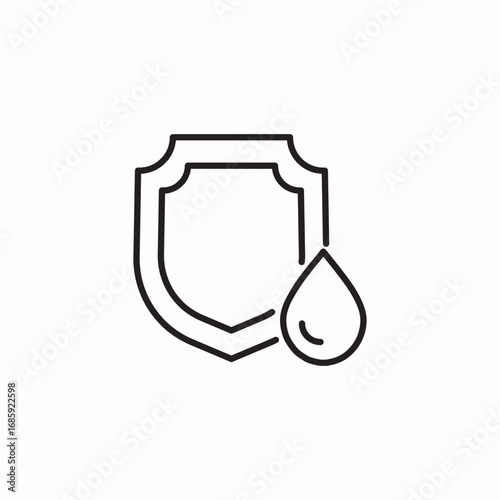 proof protection icon sign vector