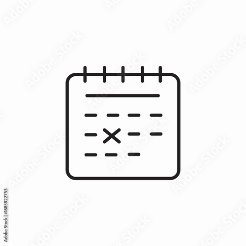 schedule appointment icon sign vector