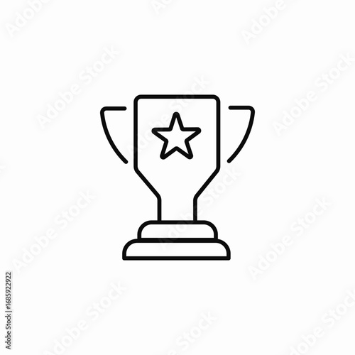 success award icon sign vector