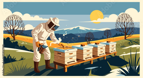 A Beekeeper's New Year's Day