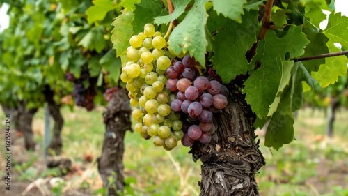 Wallpaper Mural Vineyard grapes clusters outdoor Torontodigital.ca
