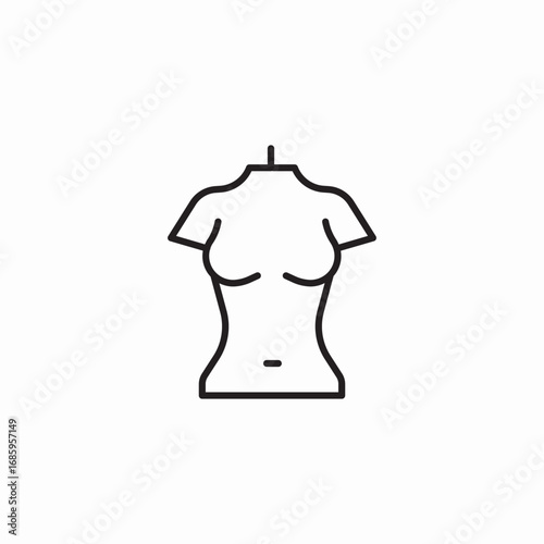 Photos candle body icon sign vector