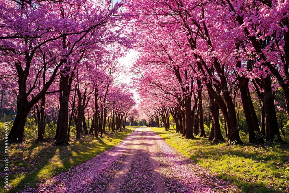 Fototapeta premium Blooming Canopy Walk 