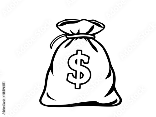 bag with money