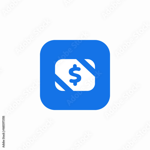 gift card voucher icon sign vector