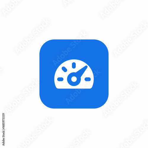 meter pressure icon sign vector