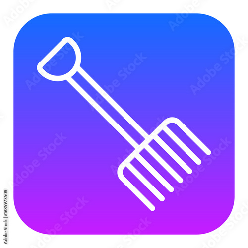 Farm Fork Vector Icons