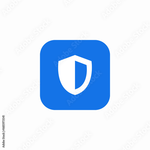 shield defend icon sign vector