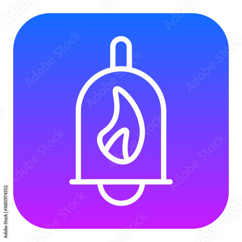 Firefighter Bell Vector Icons