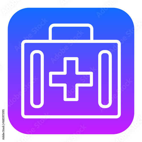 First Aid Kit Vector Icons