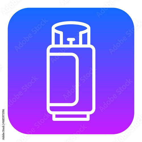 Gas Cylinder Vector Icons