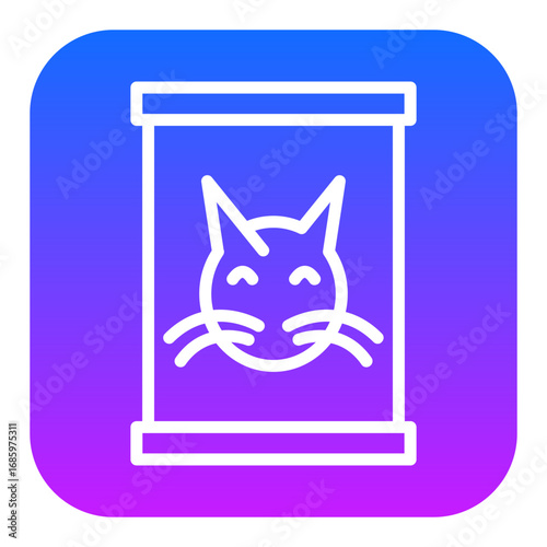 Cat Food Vector Icons