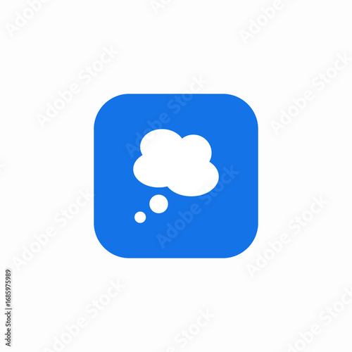 thought process icon sign vector