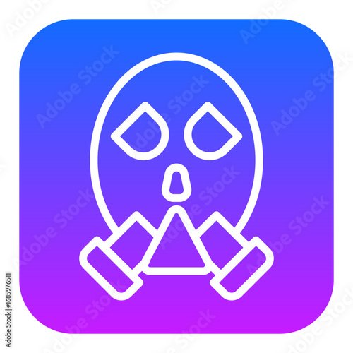 Gas Mask Vector Icons
