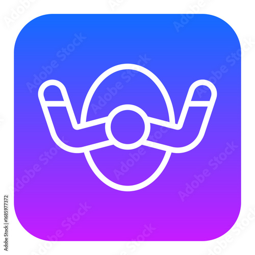 Aeroplane Steering Wheel Vector Icons