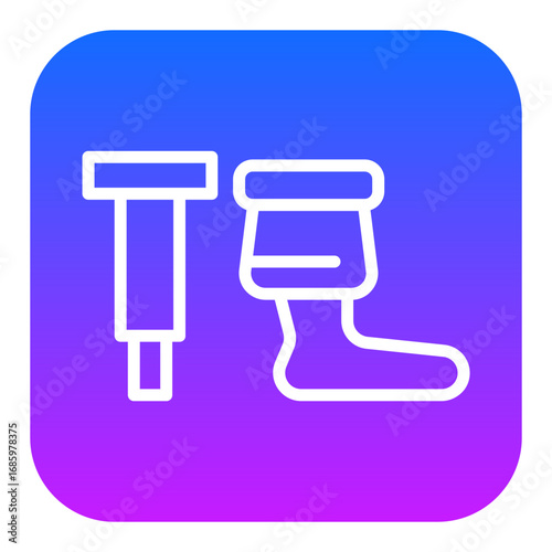 Wooden Leg Vector Icons