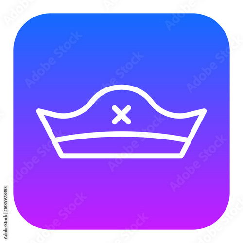 Pirate Cap Vector Icons