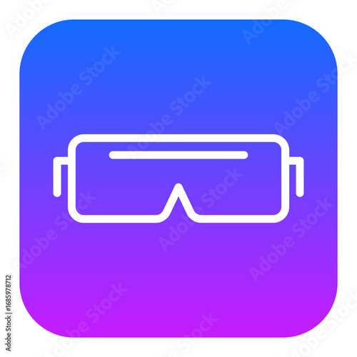 Safety Glasses Vector Icons