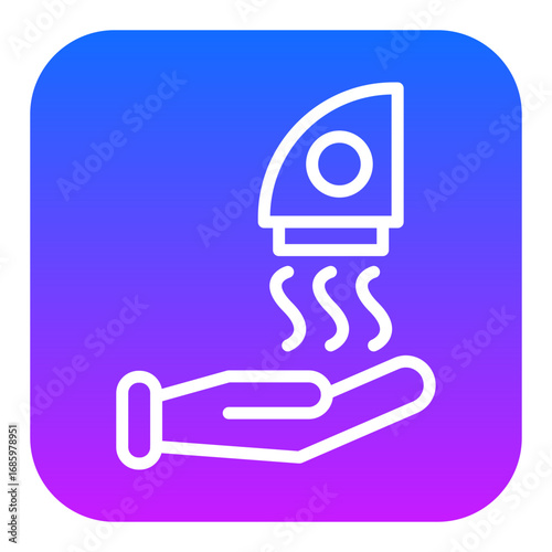 Hand Dryer Vector Icons