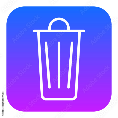 Trash Bin Vector Icons