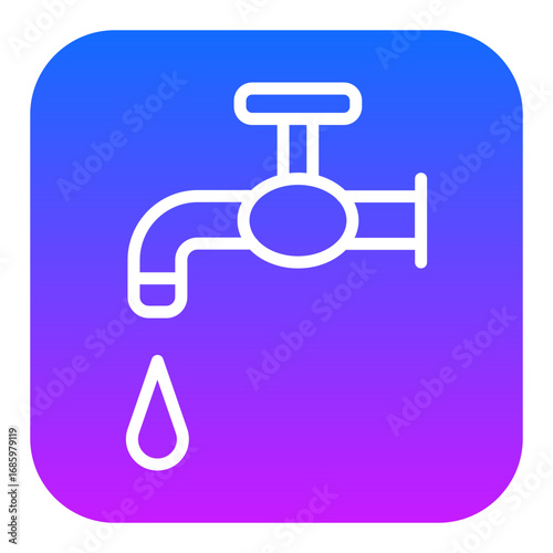 Water Tap Vector Icons