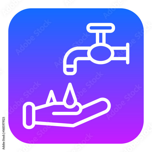 Washing Hands Vector Icons