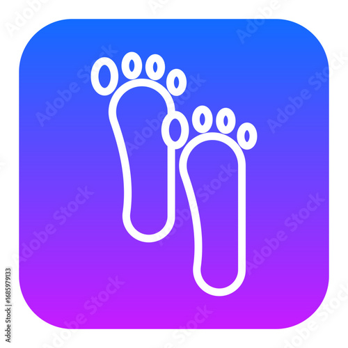 Footprint Vector Icons