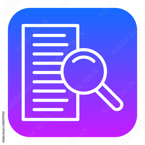 Investigation Vector Icons
