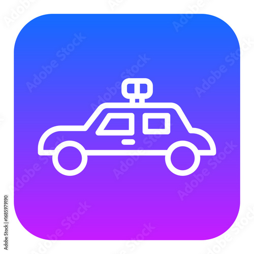 Police Car Vector Icons