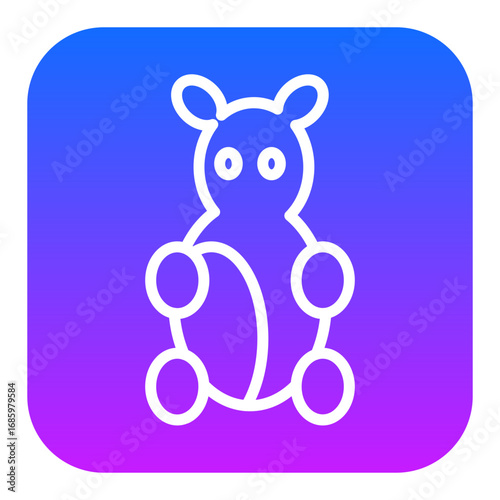 Gummy Bear Vector Icons