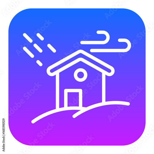 Wind Disaster Vector Icons