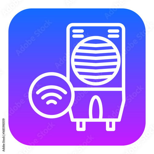 Smart Cooler Vector Icons