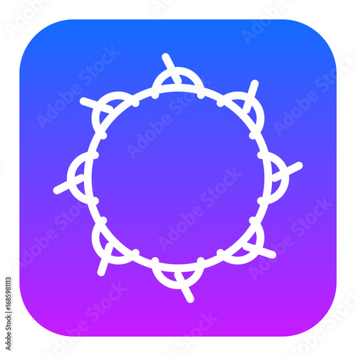 Crown of Thorns Vector Icons