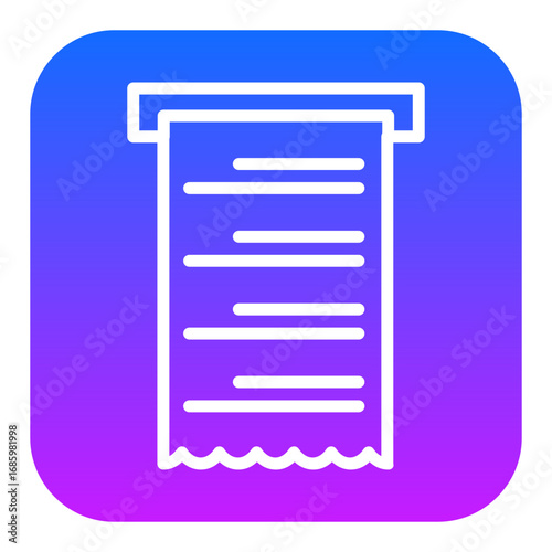 Receipt Vector Icons