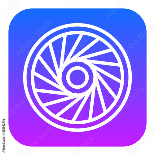 Diaphragm Vector Icons