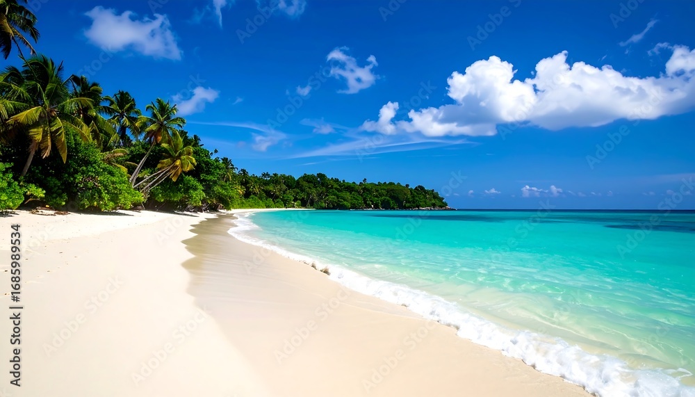 Fototapeta premium Tropical beach paradise