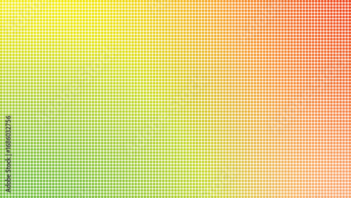 Abstract gradient mesh transitions smoothly from vibrant green to warm yellow and orange, creating a soft and textured backdrop, perfect for modern designs.