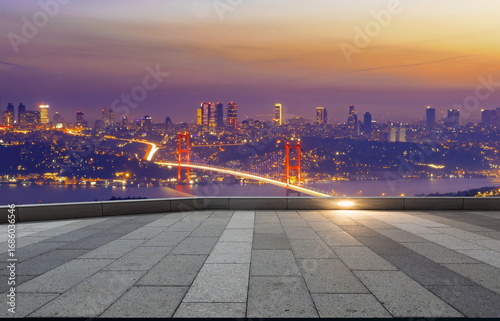 outdoor skyline city building landscape night cityscape street travel
