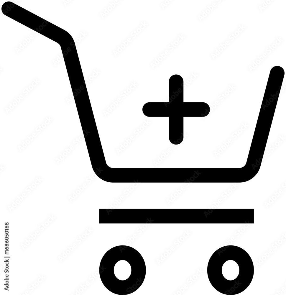 Obraz premium cart icon