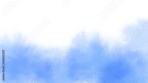 Abstract Dark Blue Smoke Effect