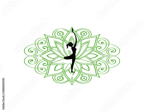 Delicate green floral wreath with small white flowers isolated on transparent background
