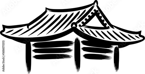 전통 기와집 
