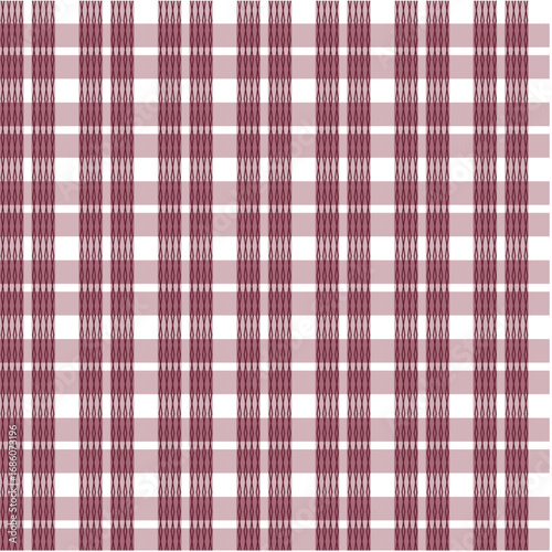 Textured Striped Cotton Fabric Swatch 