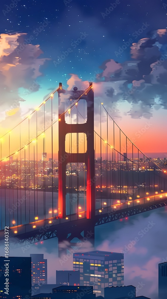 Obraz premium The Golden Gate Bridge