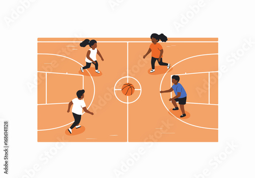 Diverse people in various professional and leisure roles