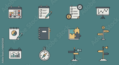 Icon set planing and Organization