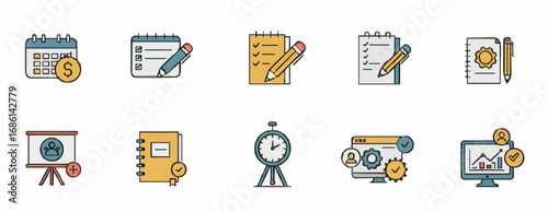 Icon set planing and Organization