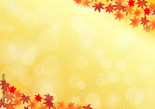 紅葉の和風な背景